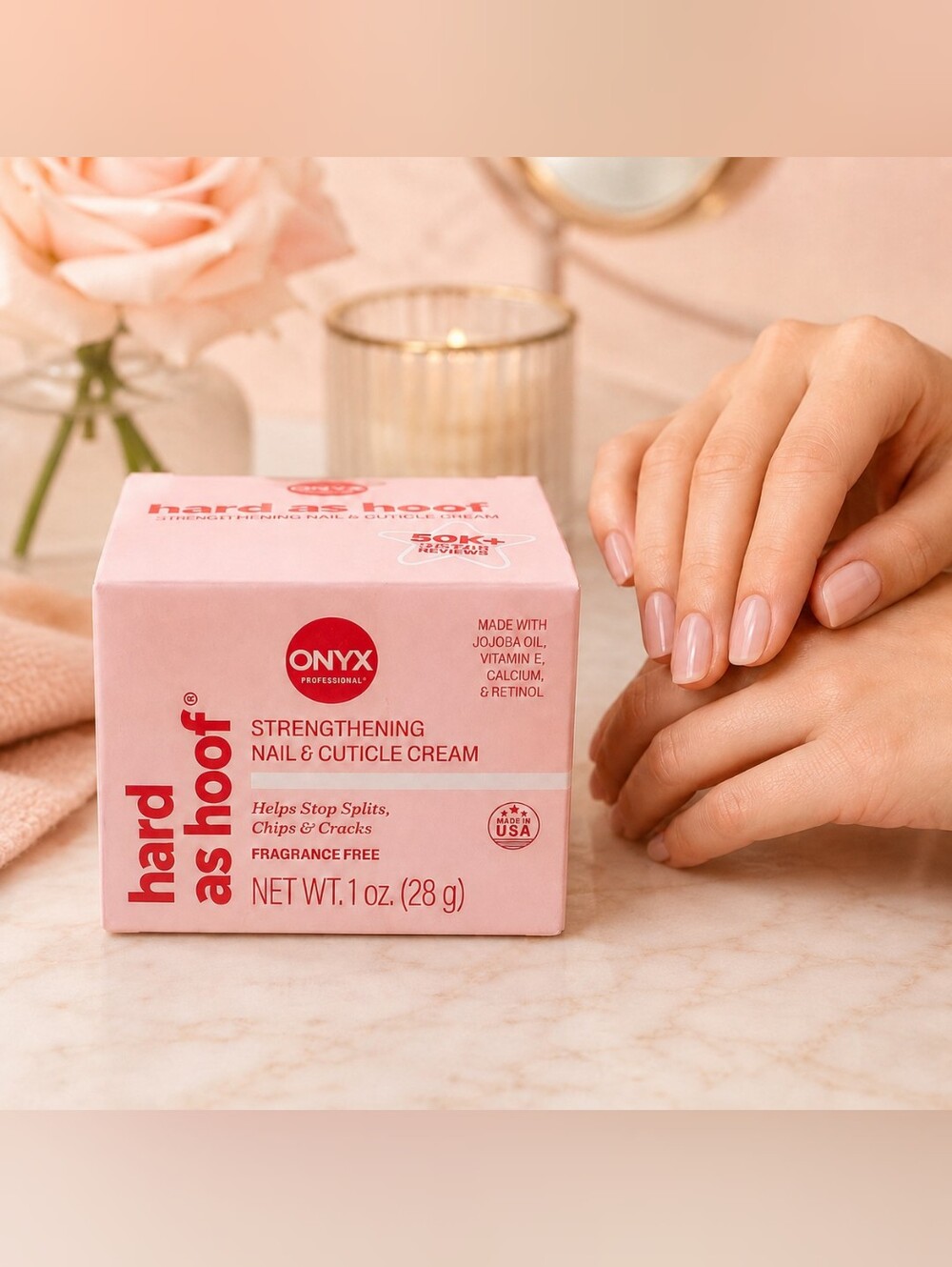 Onyx Hard as Hoof Strengthening Nail & Cuticle Cream